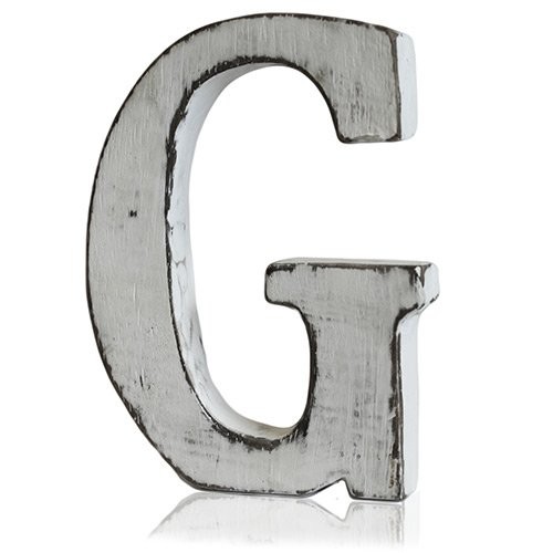 ancient wisdom 4x Shabby Chic Letters - G