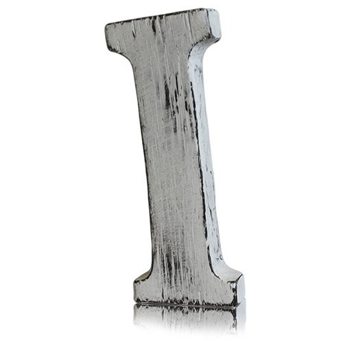 ancient wisdom 4x Shabby Chic Letters - I