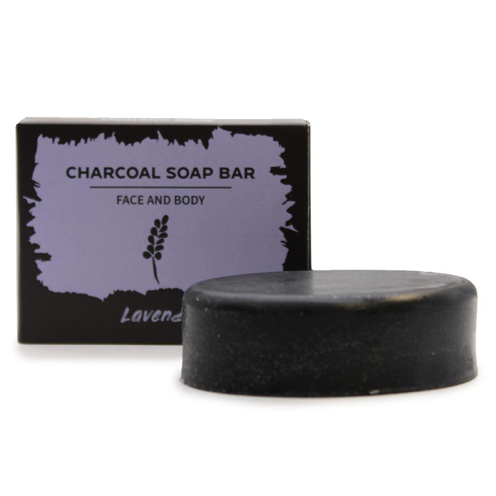 Ancient Wisdom 5x Charcoal Soap 85g - Lavender