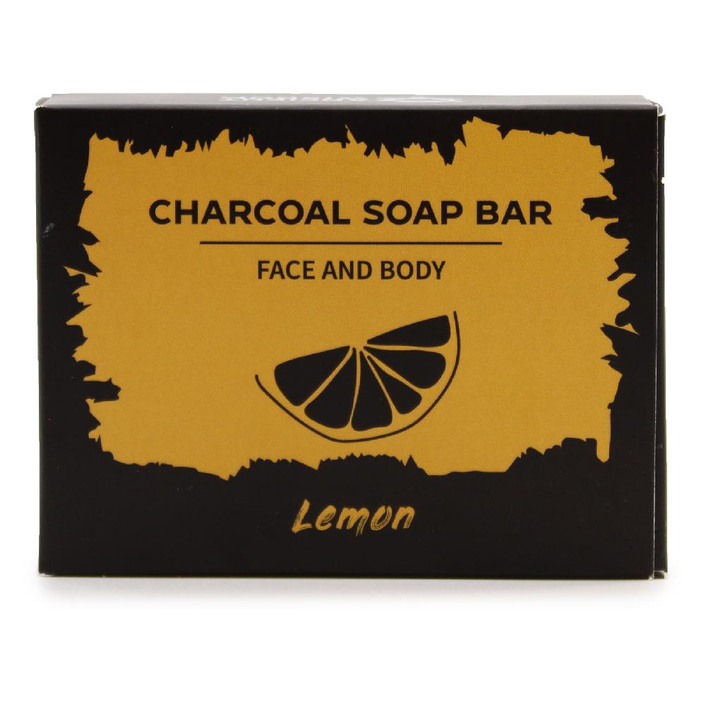 ancient wisdom 5x Charcoal Soap 85g - Lemon