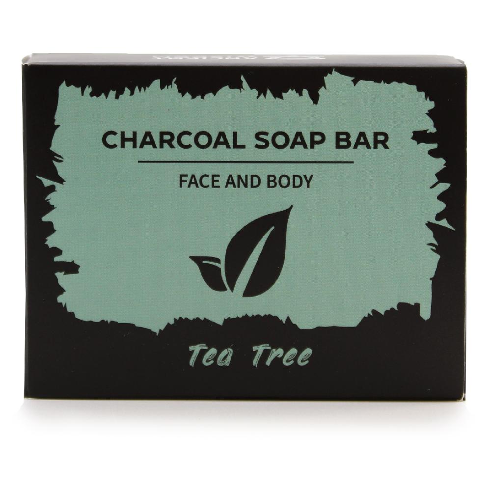 ancient wisdom 5x Charcoal Soap 85g - Tea Tree