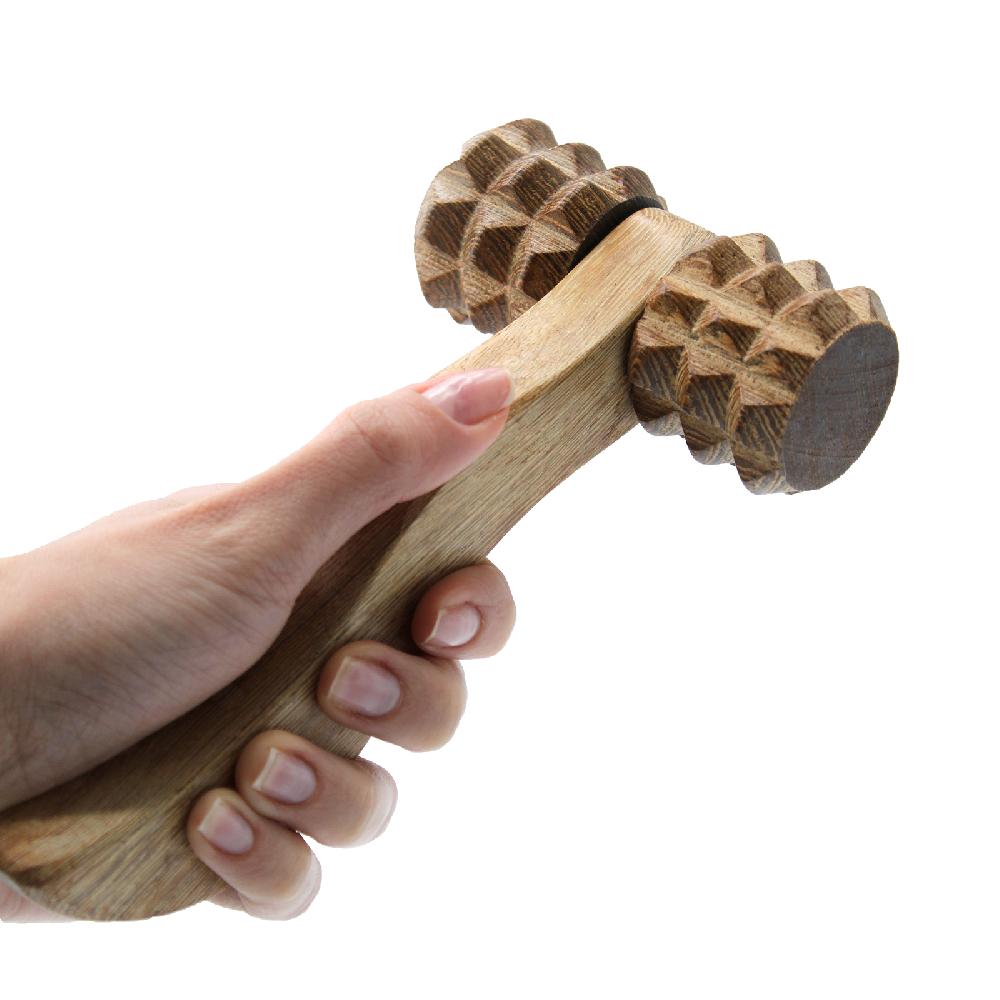 Ancient Wisdom 5x Massage Tool - Ribbed Hand Roller