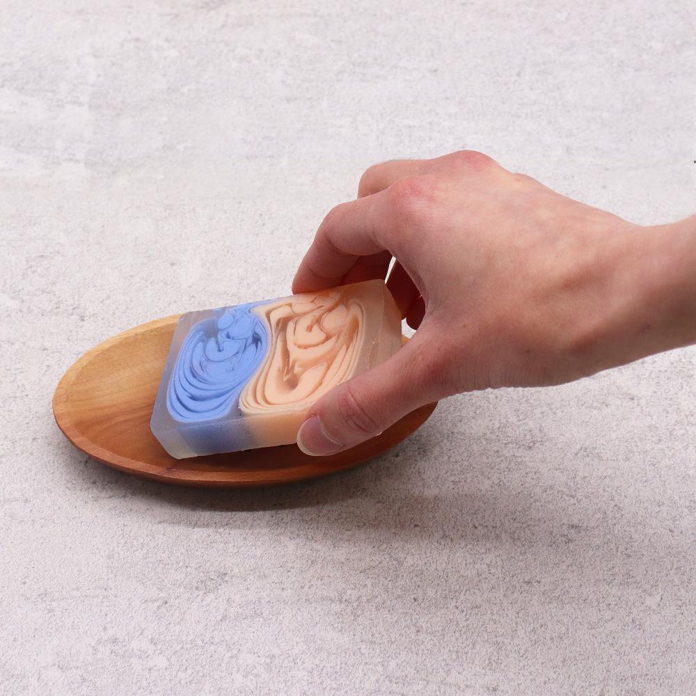 Ancient Wisdom 6x Classic Naseberry Soap Dish - Oval