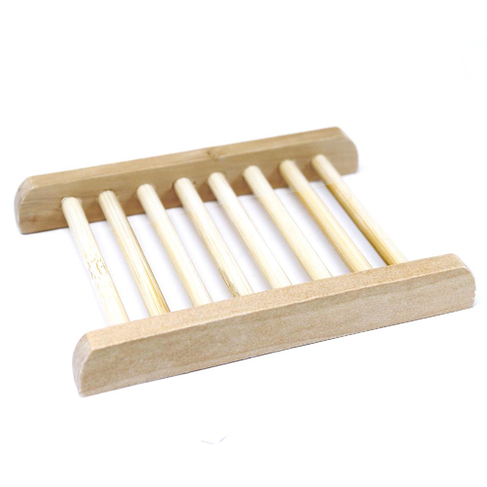 ancient wisdom 6x Hemu Wood Soap Dish - Ladder