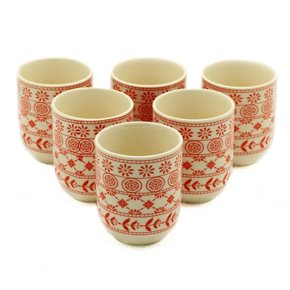 ancient wisdom 6x Herbal Tea Cup - Amber