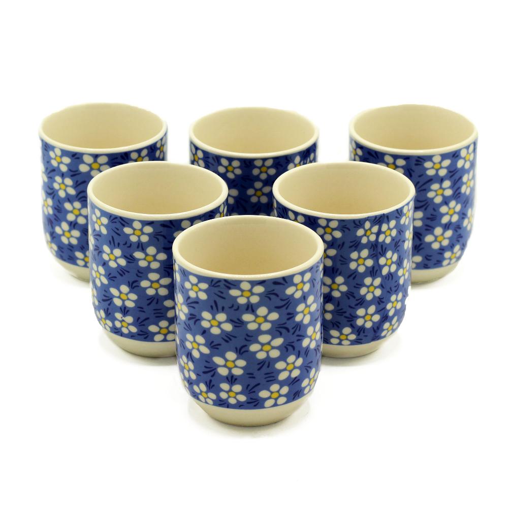 ancient wisdom 6x Herbal Tea Cup - Blue Daisey