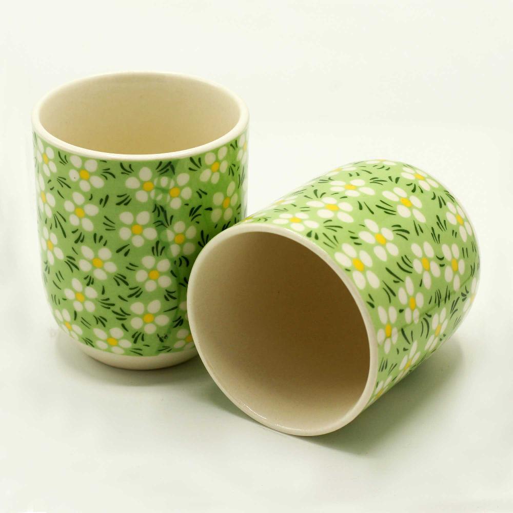 Ancient Wisdom 6x Herbal Tea Cup - Green Daisey