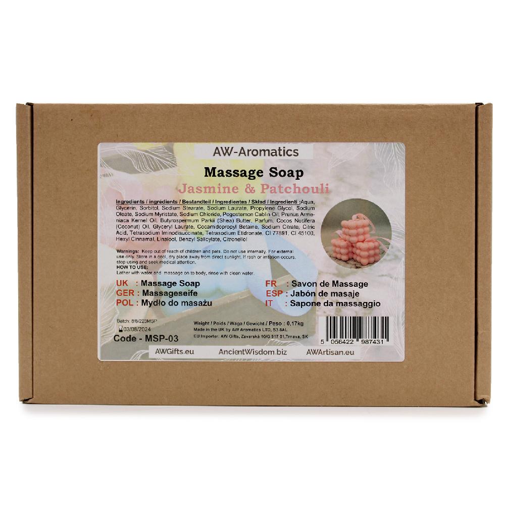 Ancient Wisdom 6x Massage Soaps - Jasmine & Patchouli
