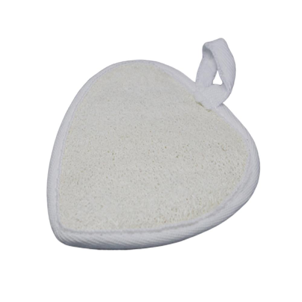Ancient Wisdom 6x Natural Loofah Body Scrubs - Heart