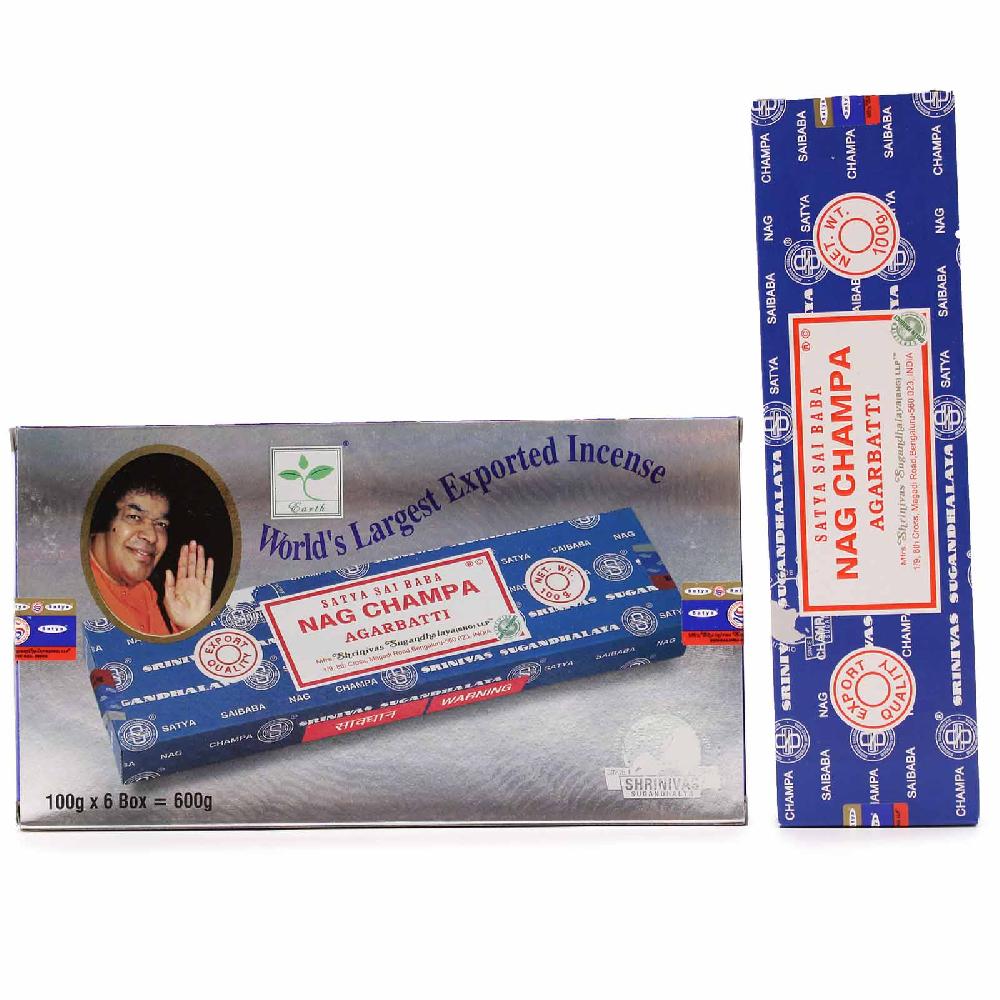 ancient wisdom 6x Satya Nagchampa Incense 100 Gms