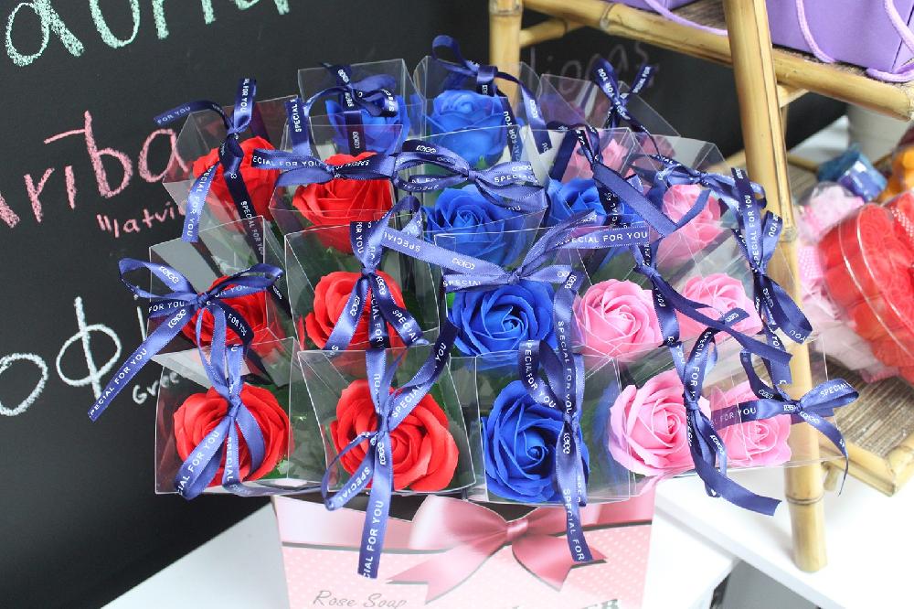 Ancient Wisdom 6x Single Rose - Blue Rose