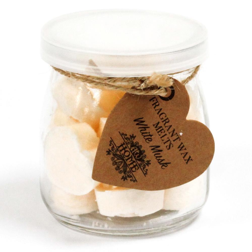 ancient wisdom 6x Soywax Melts Jar - White Musk
