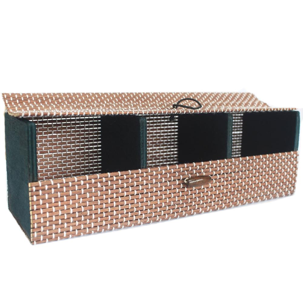 Ancient Wisdom 6x Triple Box Fine Bamboo