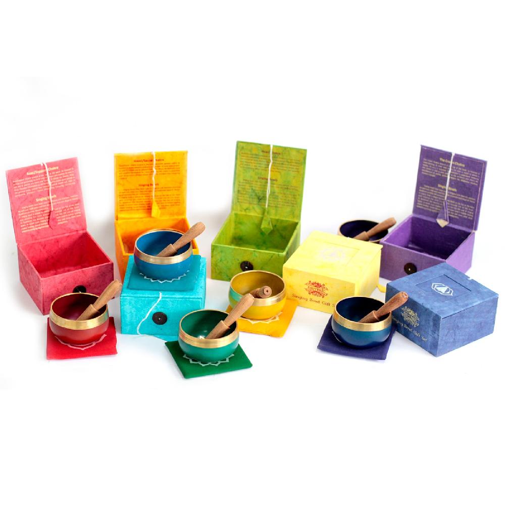 Ancient Wisdom 7x Chakra Singing Bowl Sets