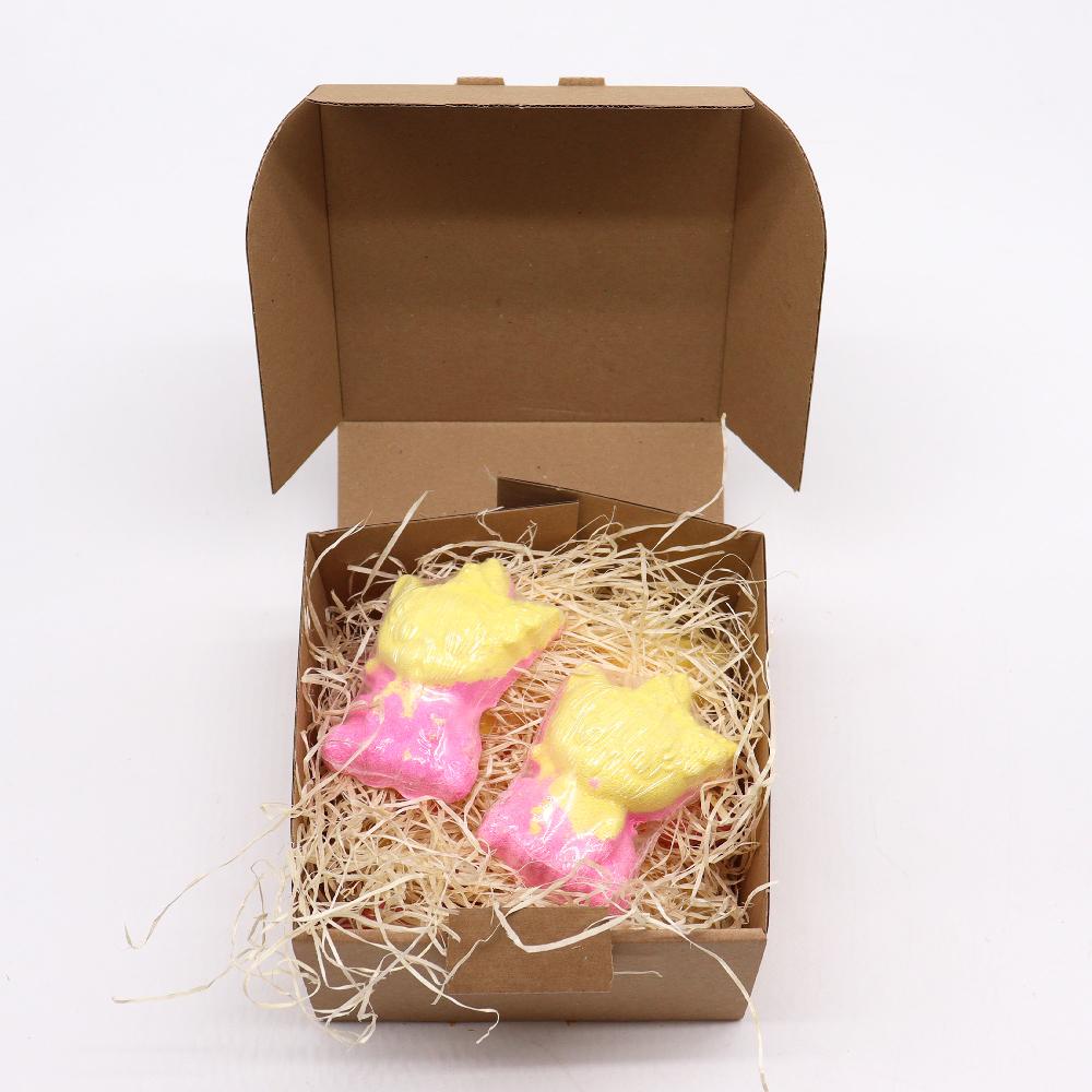 Ancient Wisdom 8x Cat Bath Bomb 80g - Banana