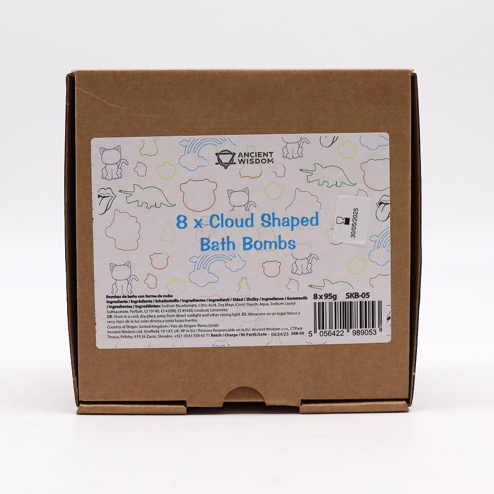 Ancient Wisdom 8x Cloud Bath Bomb 95g - Mango