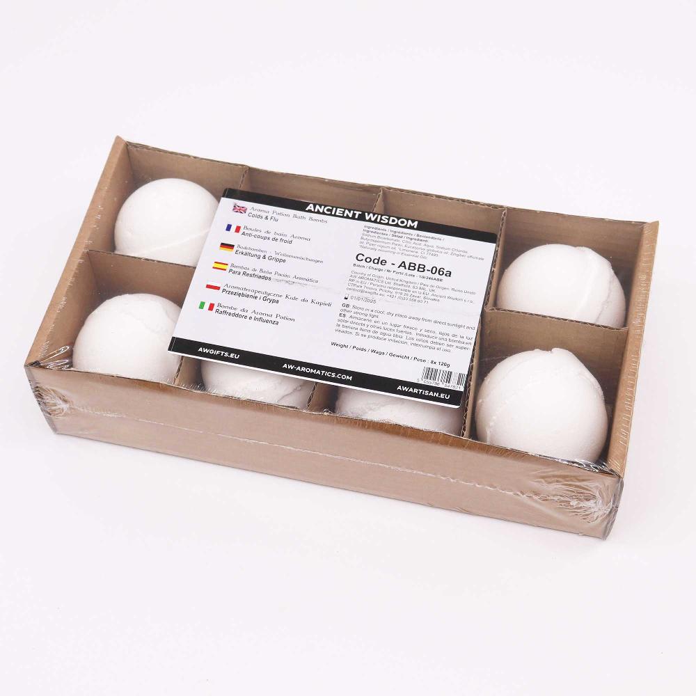 Ancient Wisdom 8x Cold & Flu Potion Bath Ball