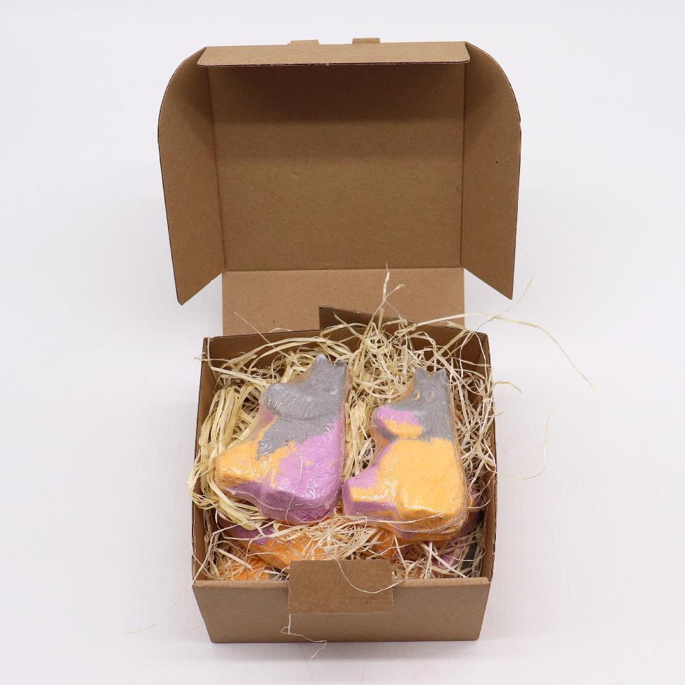 Ancient Wisdom 8x Hippo Bath Bomb 85g - Citrus Crush