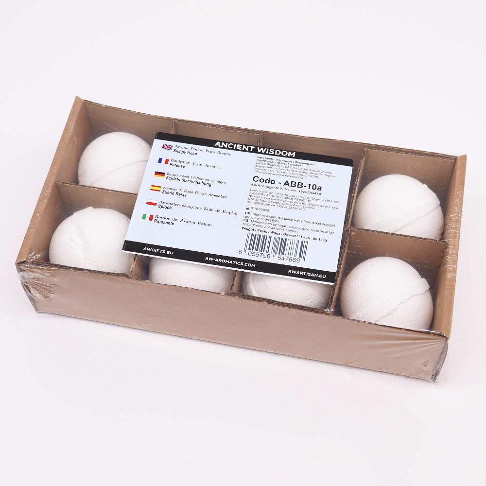 Ancient Wisdom 8x Sleepy Head Potion Bath Ball