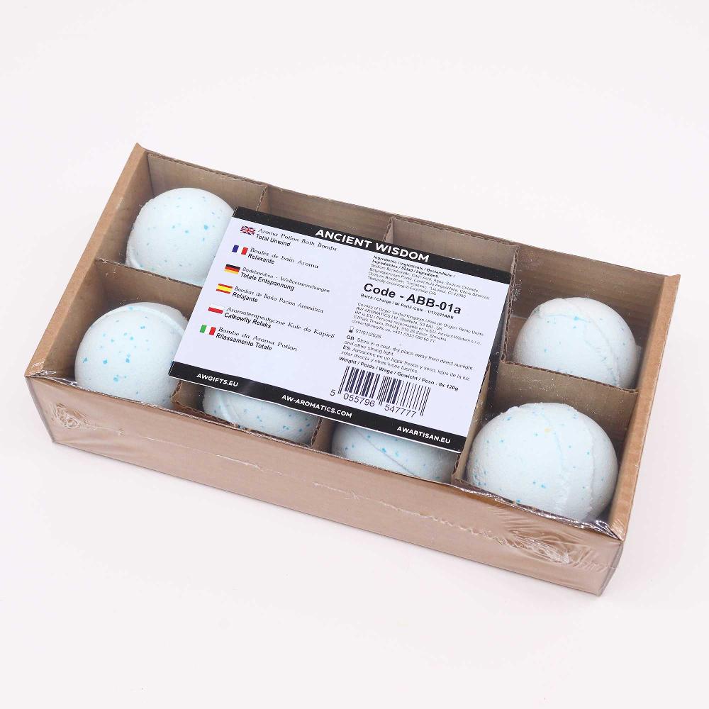 Ancient Wisdom 8x Total Unwind Potion Bath Ball