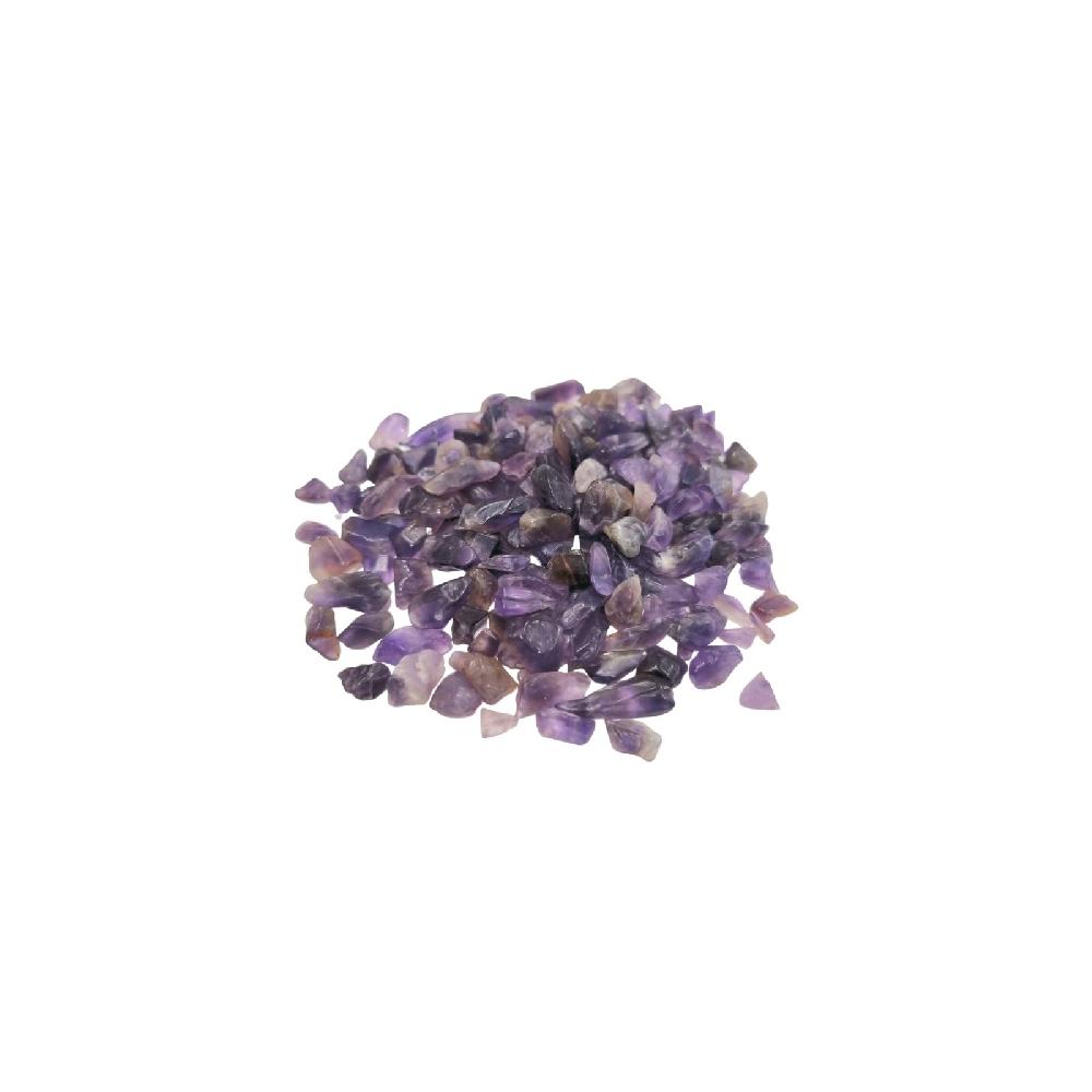 Ancient Wisdom Amethyst Gemstone Chips Bulk - 1KG