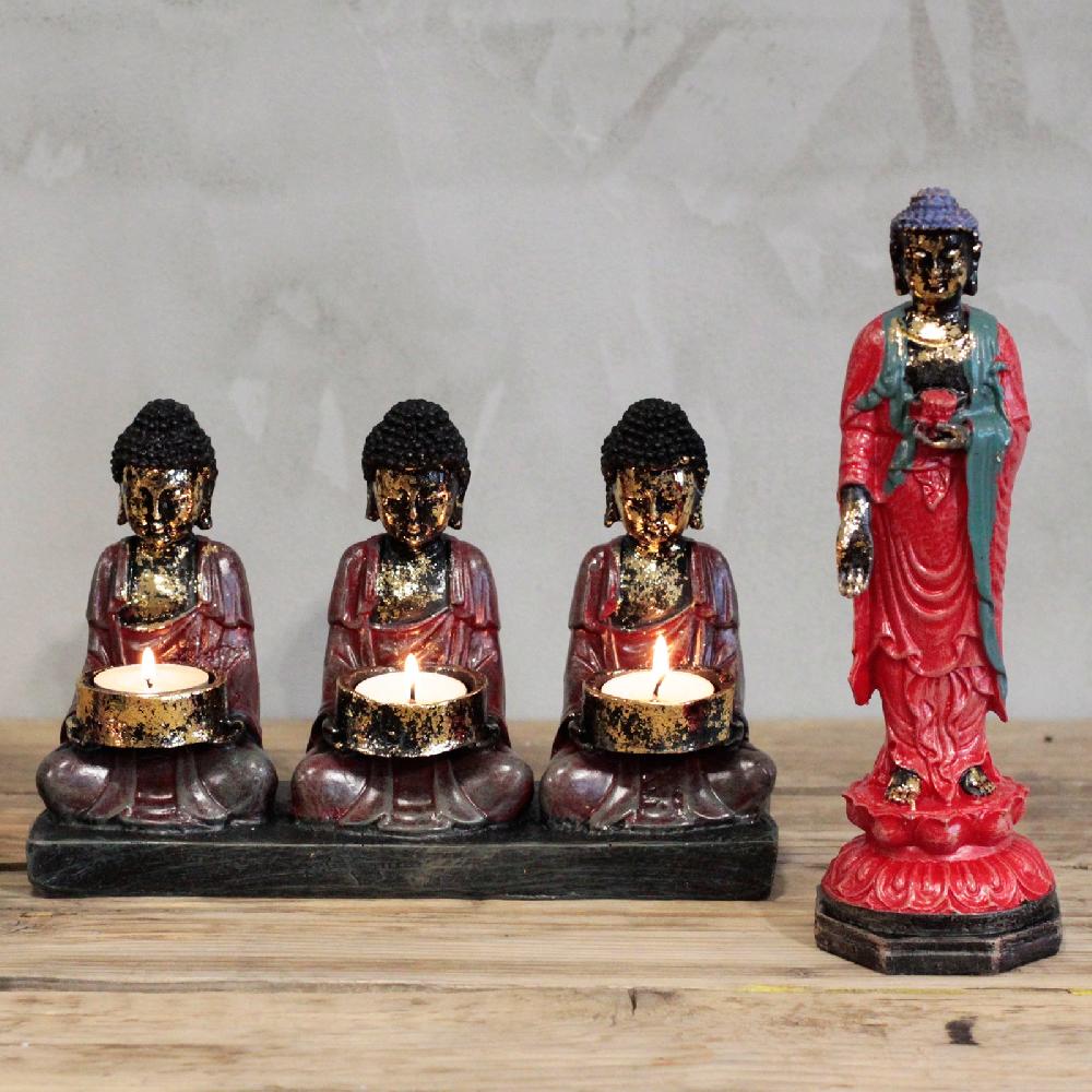 Ancient Wisdom Antique Buddha - Standing