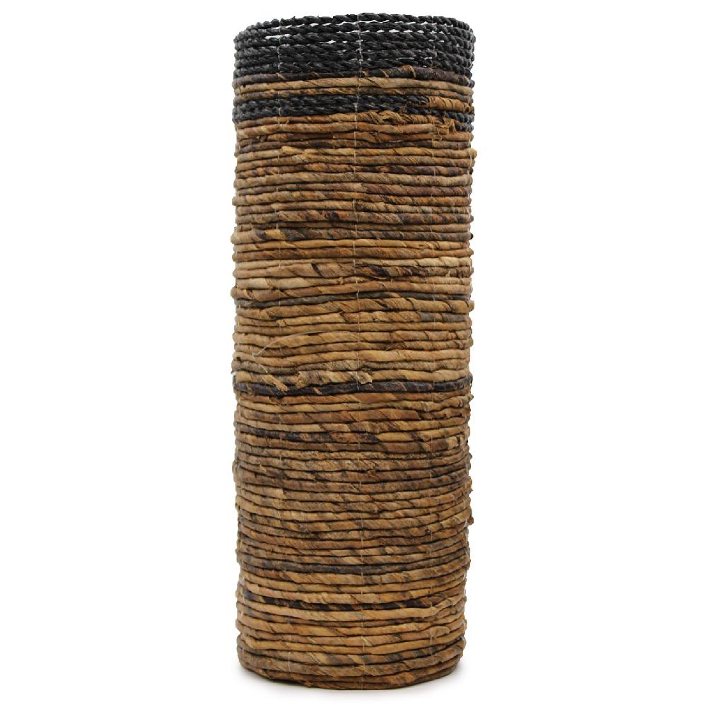 Ancient Wisdom Banana Leaf Set - 2 Vase & 2 Bins