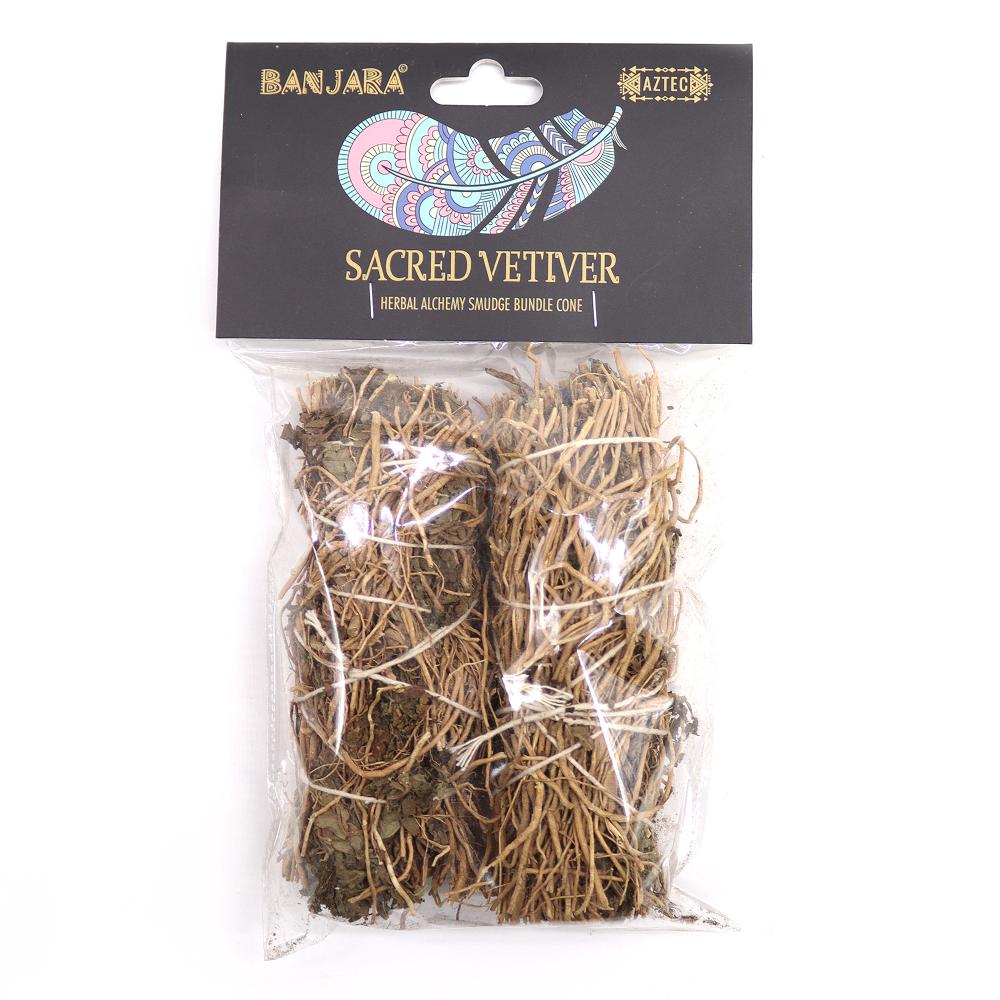 ancient wisdom Banjara Smudge Stick - Vetiver