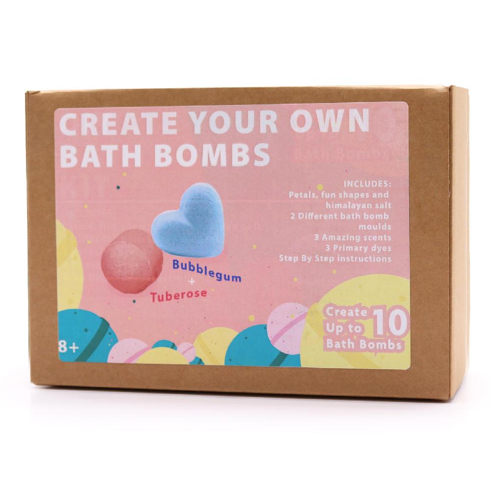 ancient wisdom Bath Bomb Kit - Rose & Bubblegum
