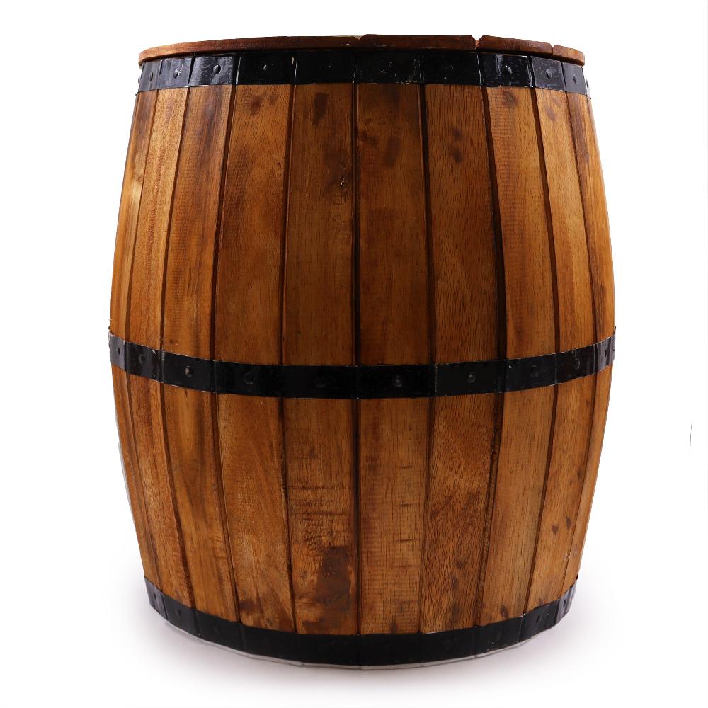 ancient wisdom Beer Barrel Table - Natural 60x48 5cm