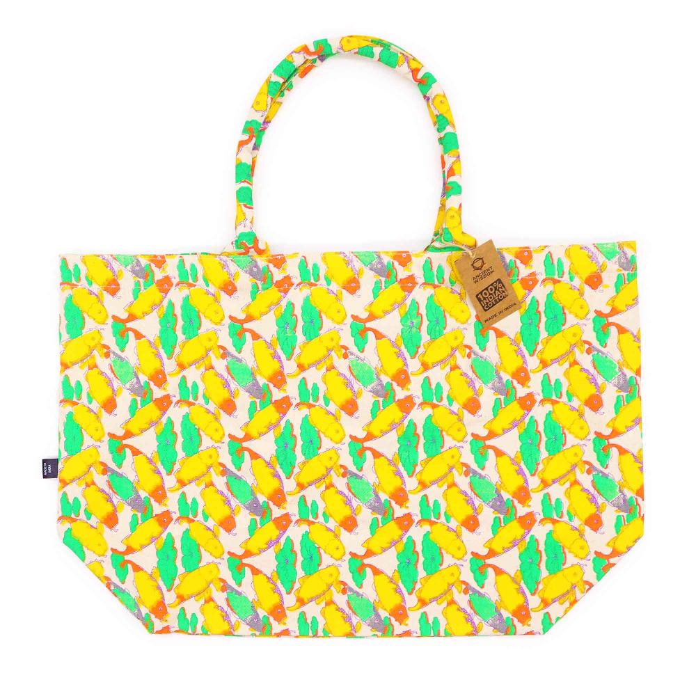 ancient wisdom Big Bright Bag - Coy Carp