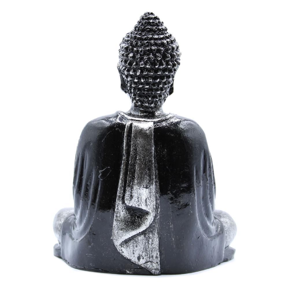 Ancient Wisdom Black & Grey Buddha - Medium