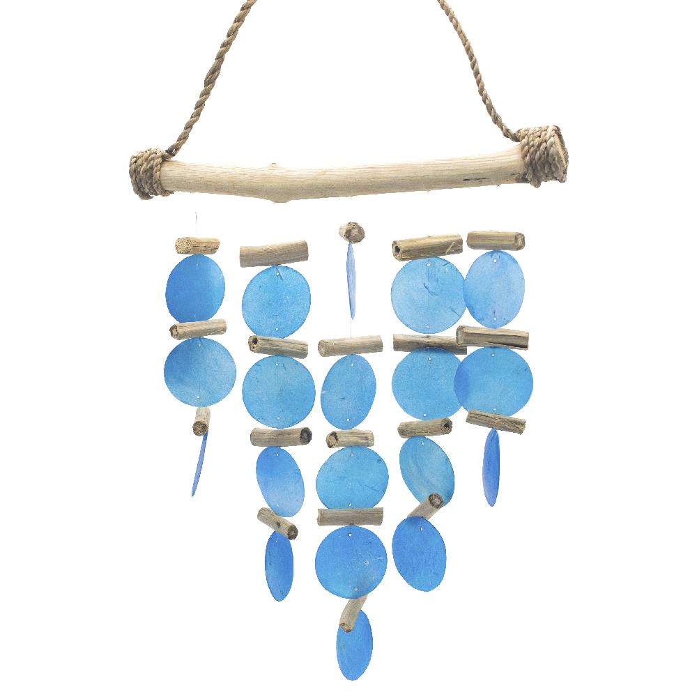 ancient wisdom Blue Driftwood Chime