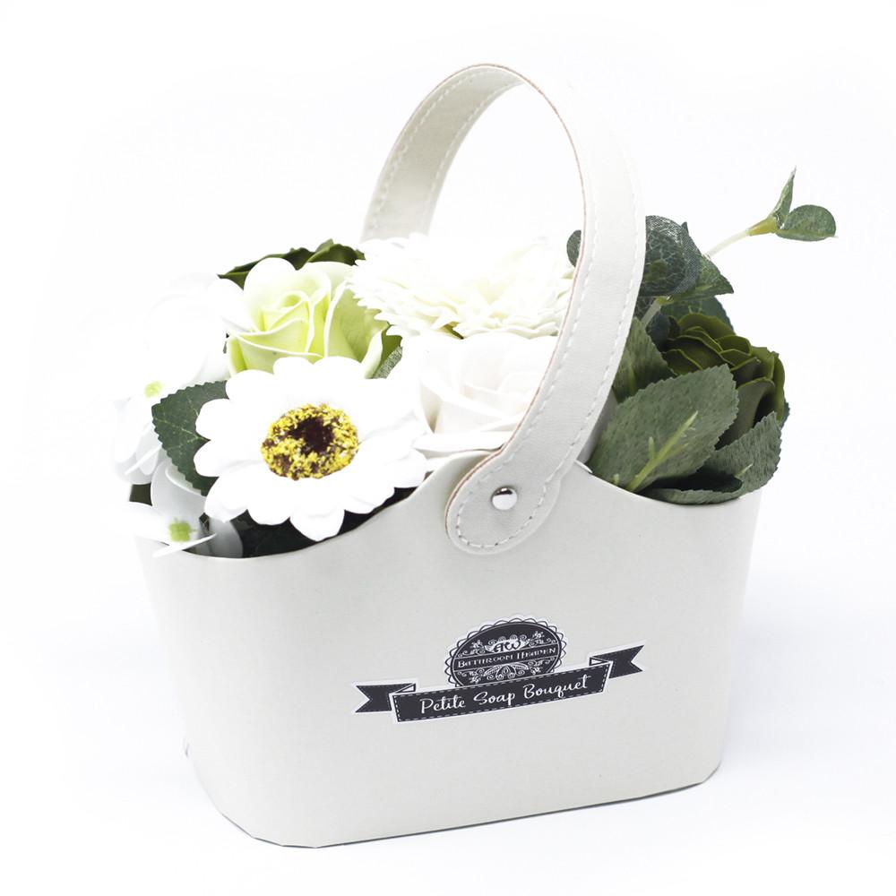 ancient wisdom Bouquet Petite Basket - Pastel Green