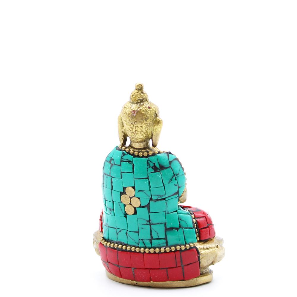 Ancient Wisdom Brass Buddha Figure - Blessing - 7.5cm