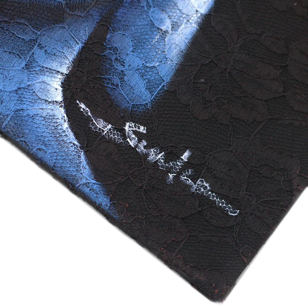 Ancient Wisdom Buddha Painting - Three Heads Black