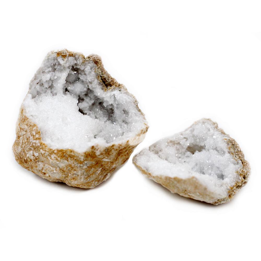 Ancient Wisdom Calcite Geode - 10-12 Cm
