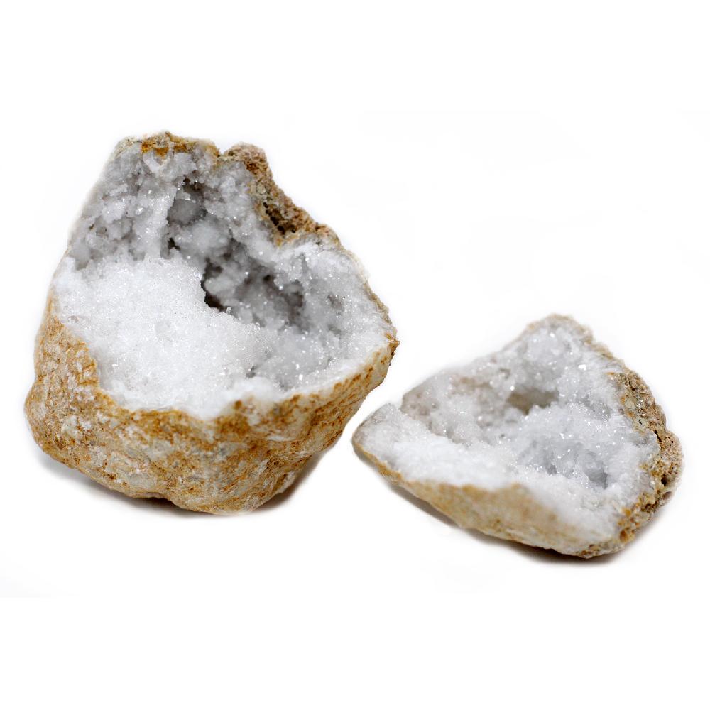 Ancient Wisdom Calcite Geode - 10-12 Cm