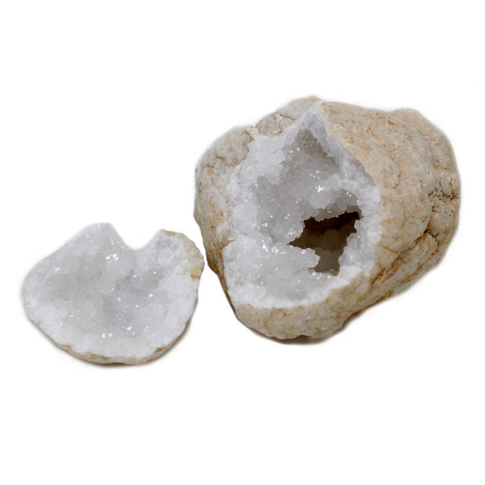 Ancient Wisdom Calcite Geode - 15-18 Cm