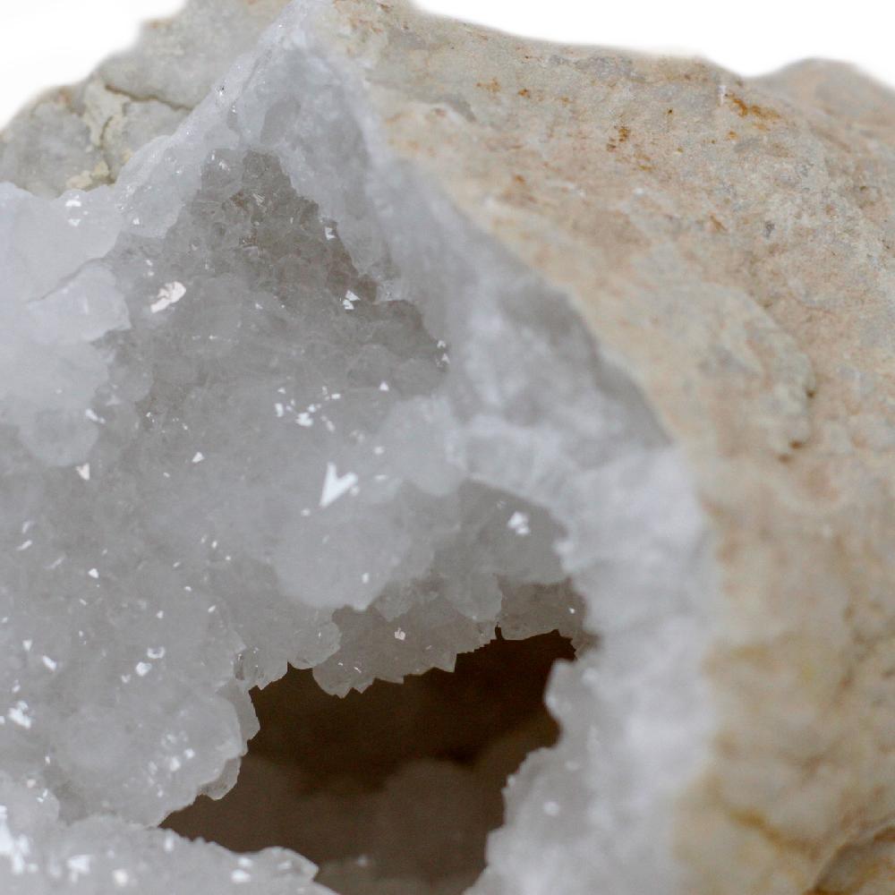 Ancient Wisdom Calcite Geode - 15-18 Cm