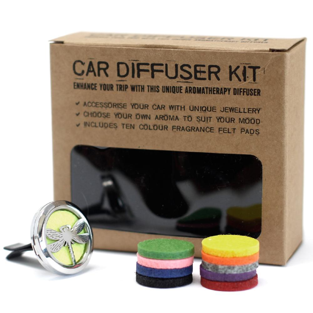 Ancient Wisdom Car Diffuser Kit - Dragonfly - 30mm