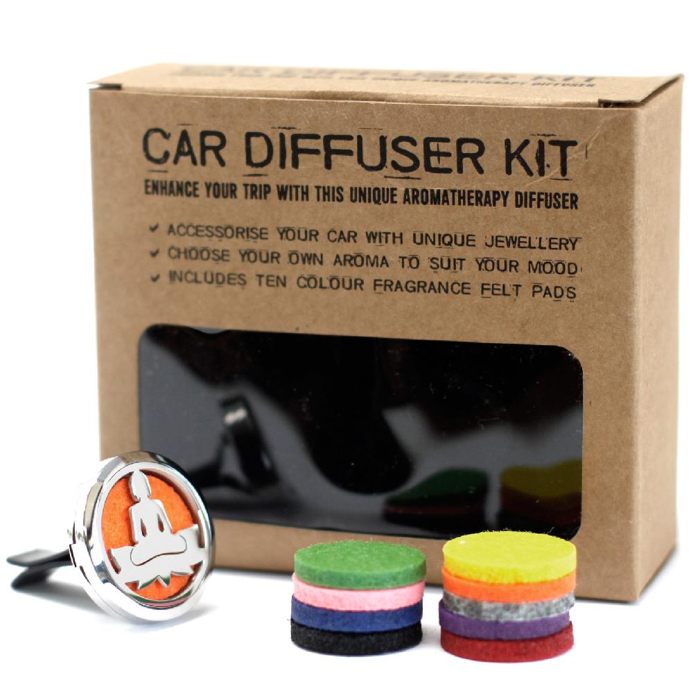 Ancient Wisdom Car Diffuser Kit - Lotus Buddha- 30mm