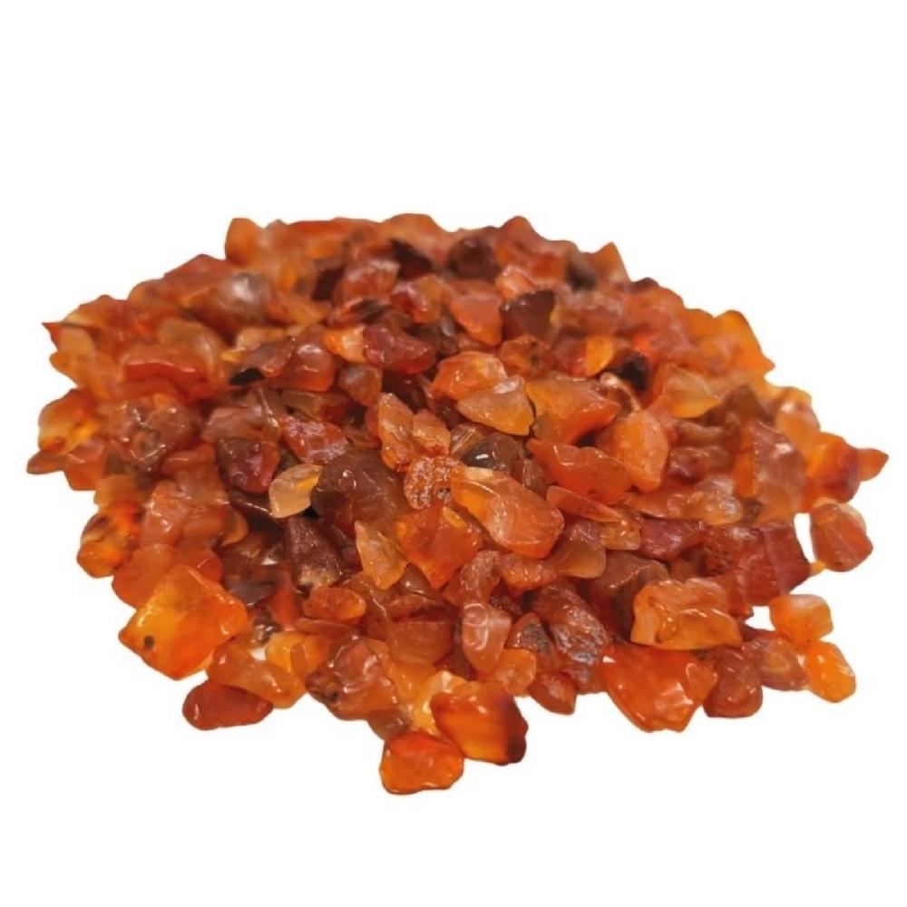 ancient wisdom Carnelian Gemstone Chips Bulk - 1KG