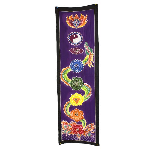 ancient wisdom Chakra Drop Banner - Dragon 175x53cm