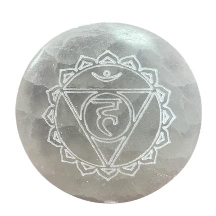 Ancient Wisdom Chakra Set Of 7 Charging Plates
