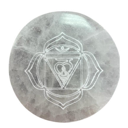 Ancient Wisdom Chakra Set Of 7 Charging Plates