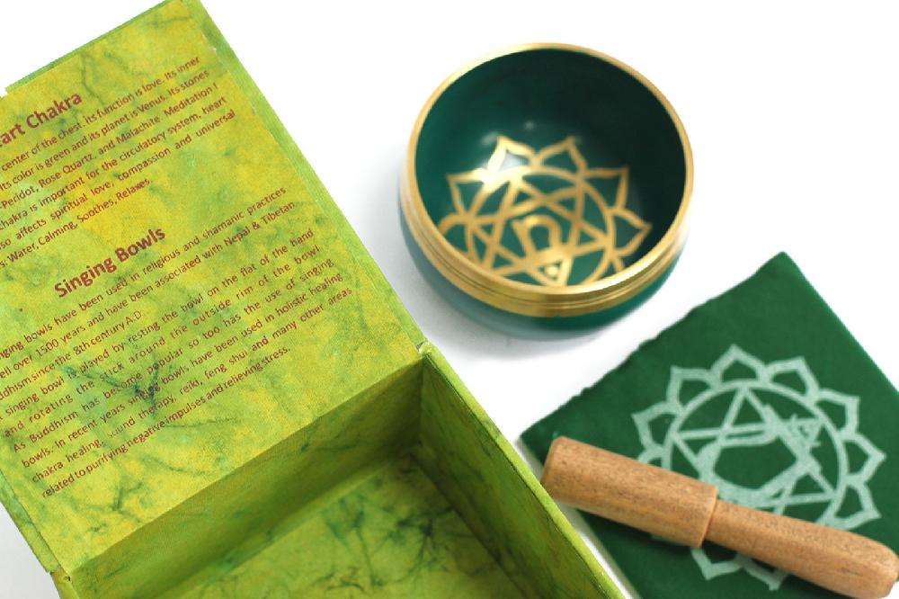 Ancient Wisdom Chakra Singing Bowl - Heart