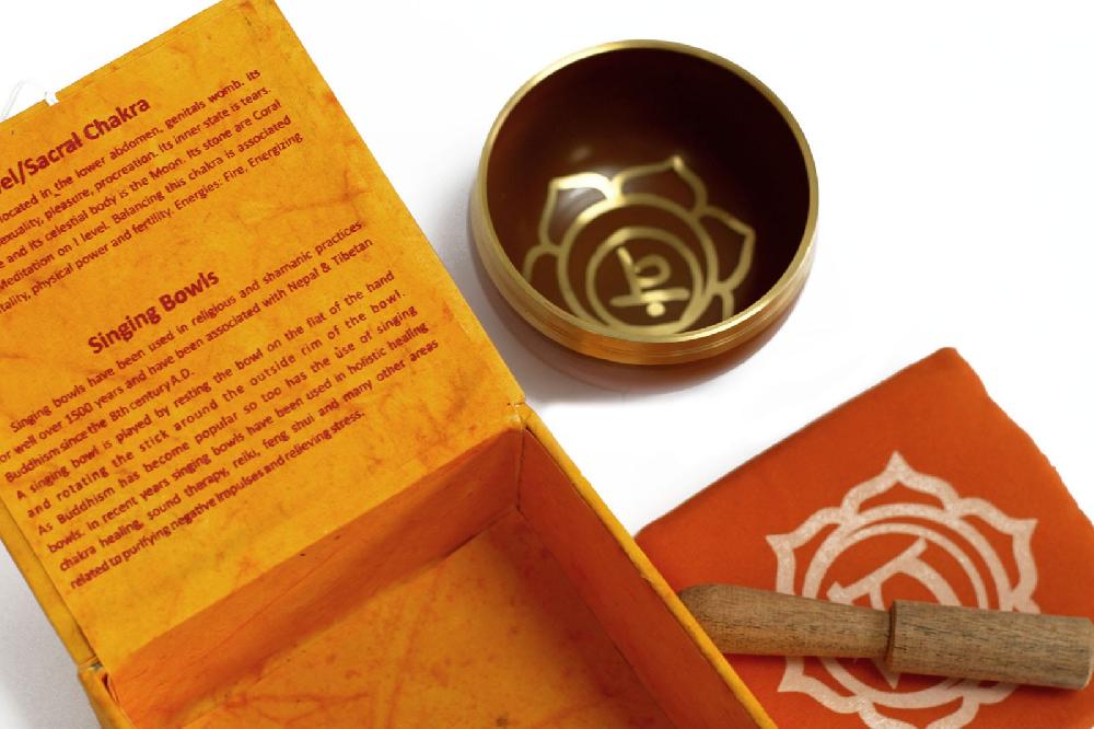 Ancient Wisdom Chakra Singing Bowl - Navel