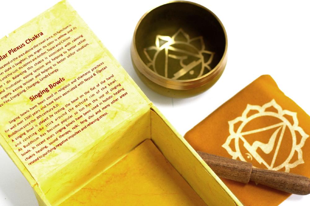 Ancient Wisdom Chakra Singing Bowl - Solar Plexus