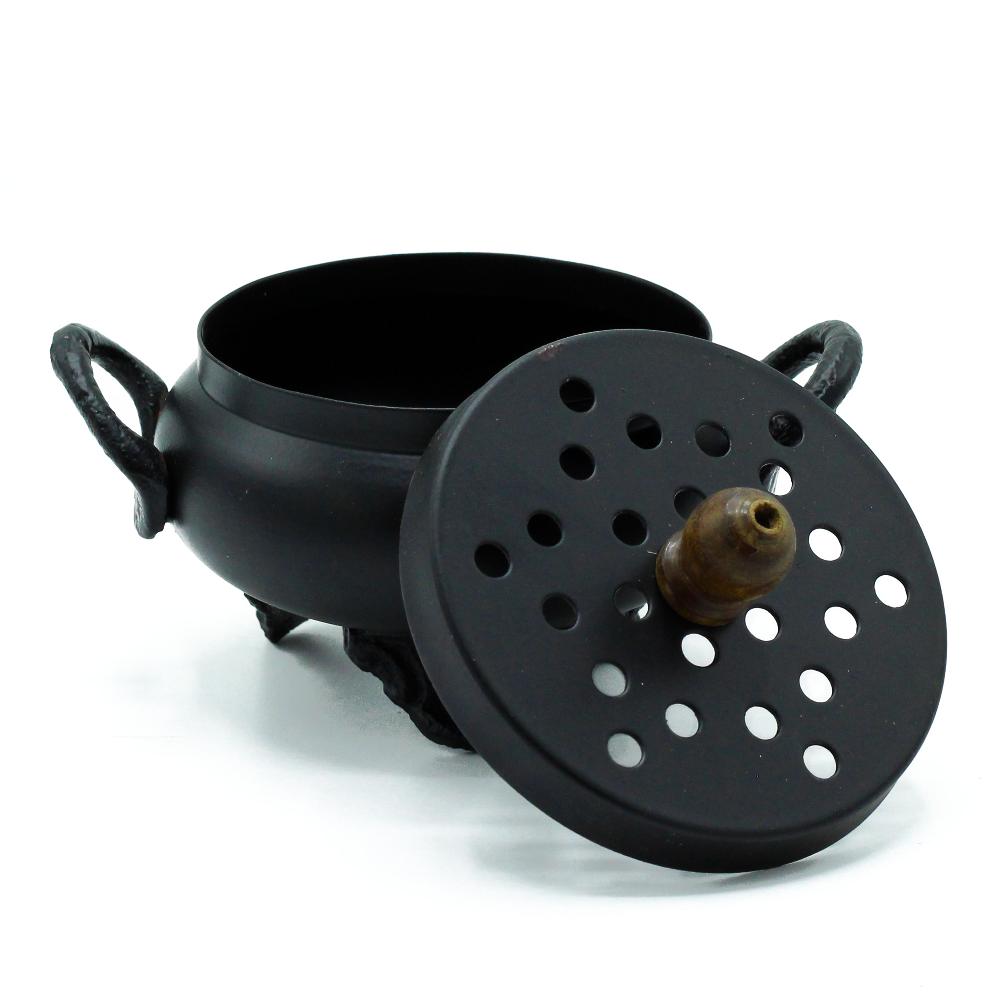 Ancient Wisdom Classic Iron Cauldron Burner
